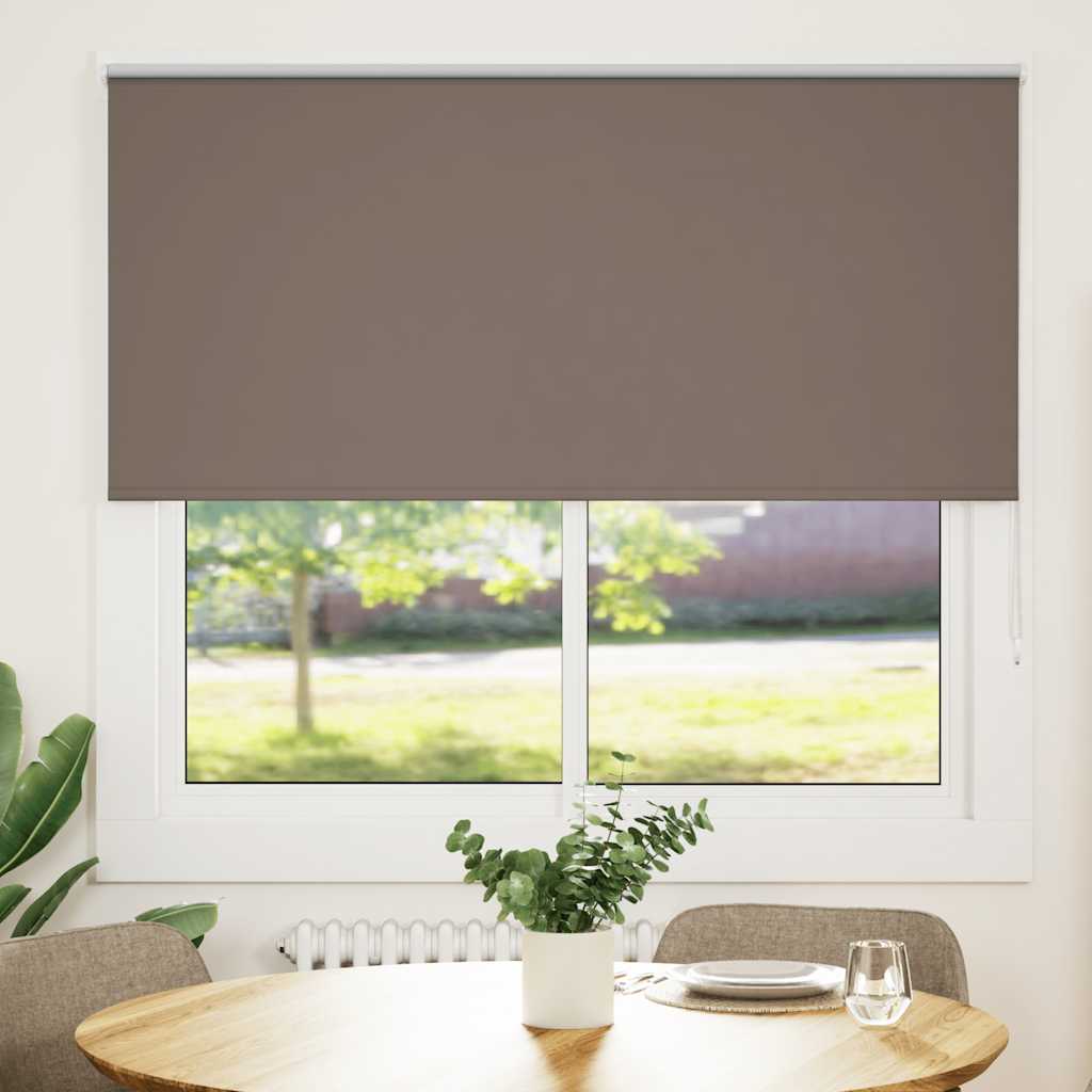 Rolo zavjesa Blackout Coffee 160x130 cm Širina tkanine 156,6 cm