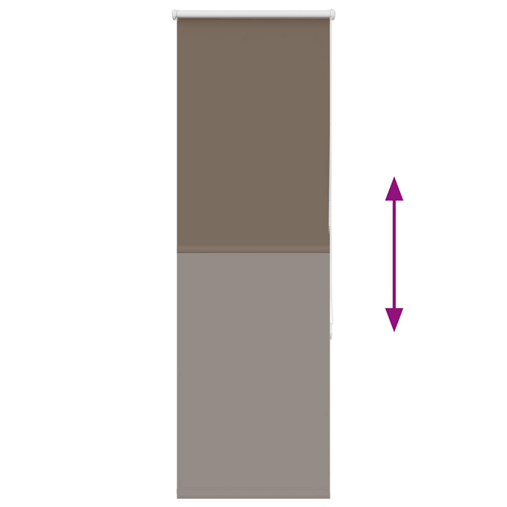 Rolo zavjesa Blackout Coffee 55x150 cm Širina tkanine 50,7 cm