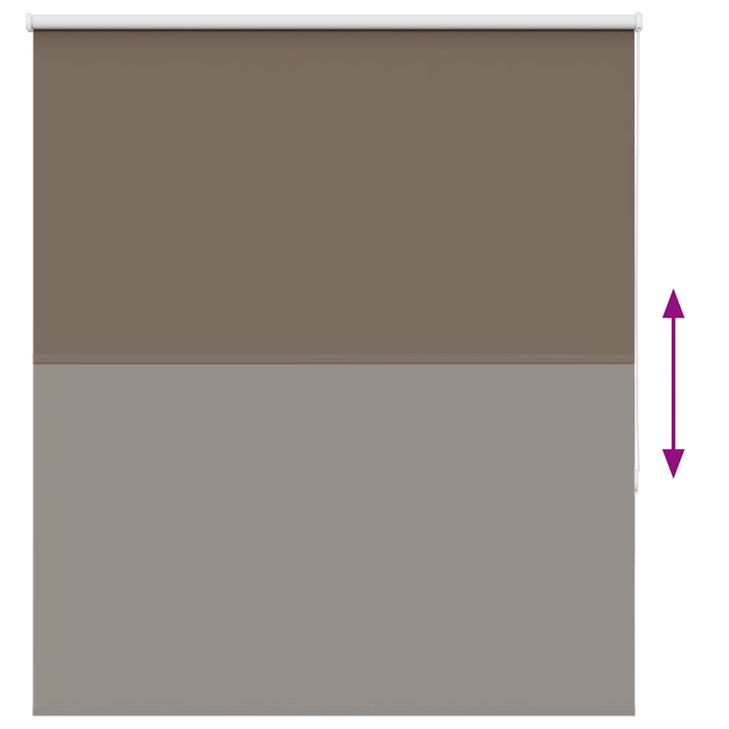 Rolo zavjesa Blackout Coffee 140x150 cm Širina tkanine 136,6 cm