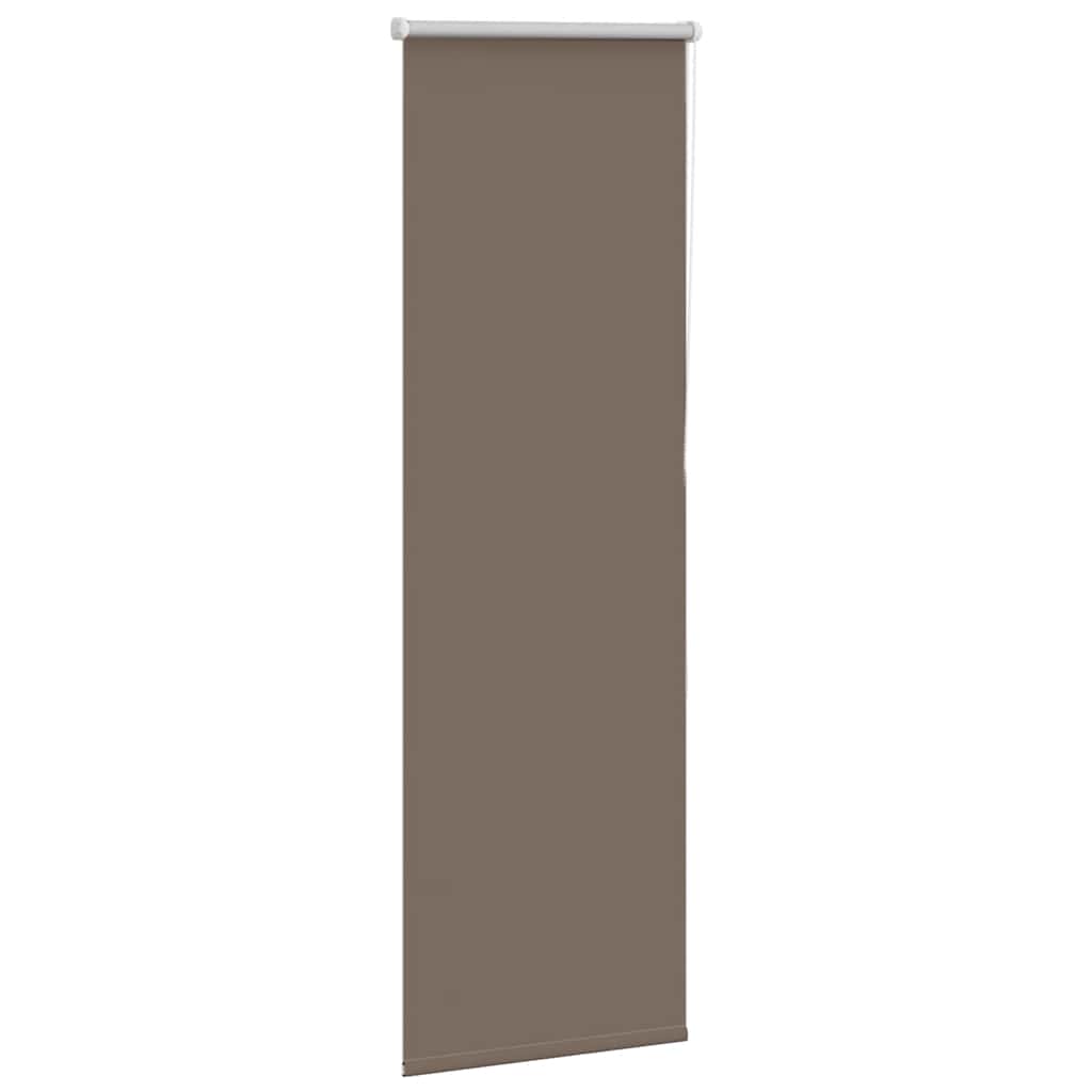 Rolo zavjesa za zamračivanje boje kave 50x175 cm Širina tkanine 45,7 cm Poliester