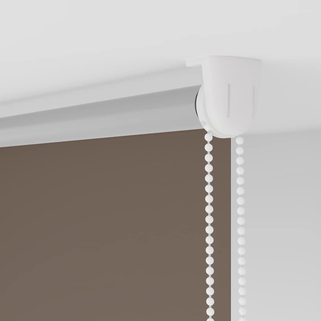 Rolo zavjesa za zamračivanje boje kave 50x175 cm Širina tkanine 45,7 cm Poliester