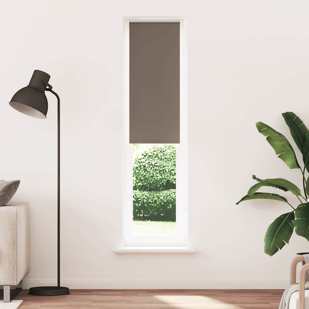 Rolo zavjesa za zamračivanje boje kave 45x210 cm Širina tkanine 40,7 cm Poliester