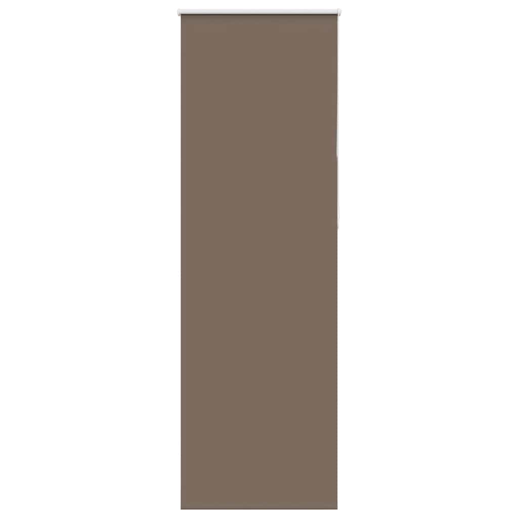 Rolo zavjesa za zamračivanje boje kave 70x210 cm Širina tkanine 65,7 cm Poliester