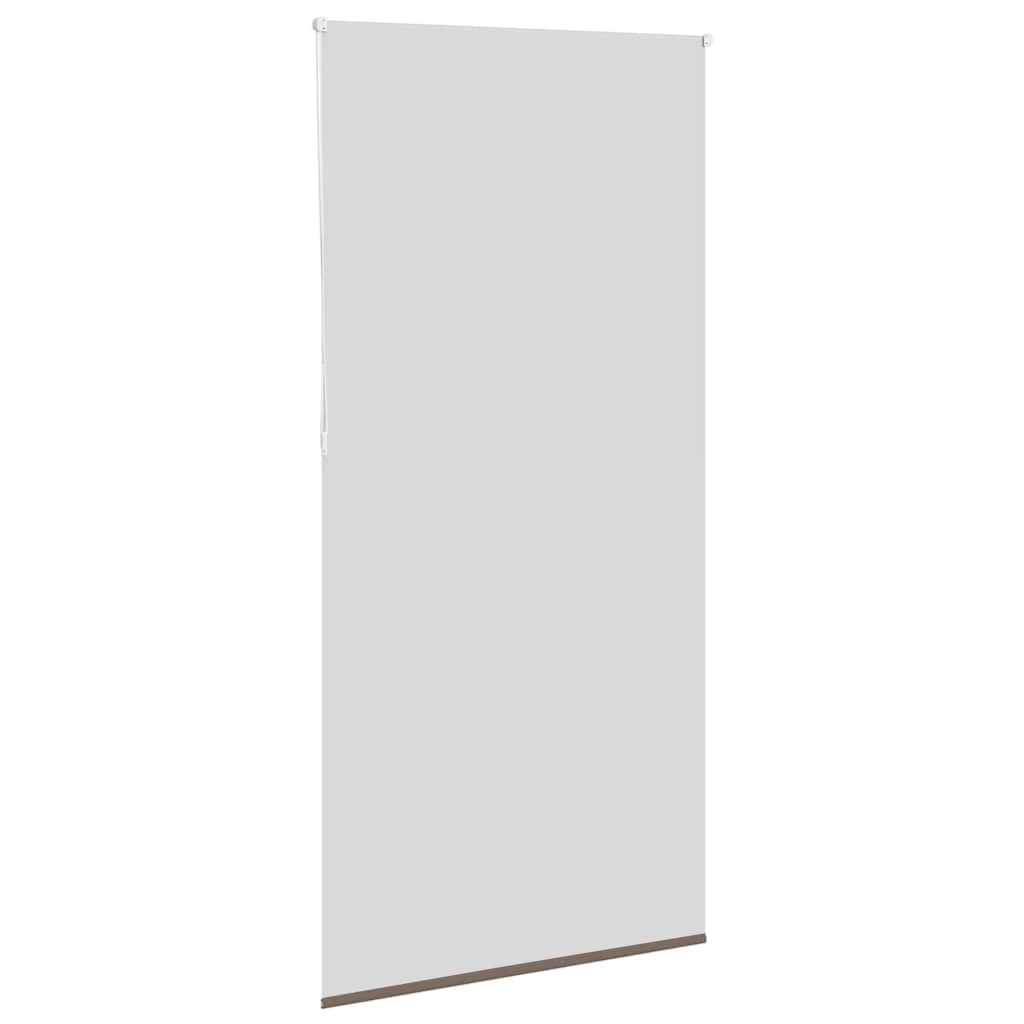 Rolo zavjesa za zamračivanje boje kave 110x210 cm Širina tkanine 105,7 cm Poliester