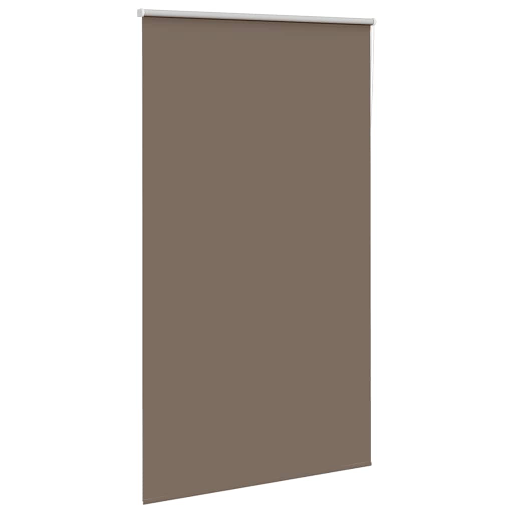Rolo zavjesa za zamračivanje boje kave 120x210 cm Širina tkanine 116,6 cm Poliester