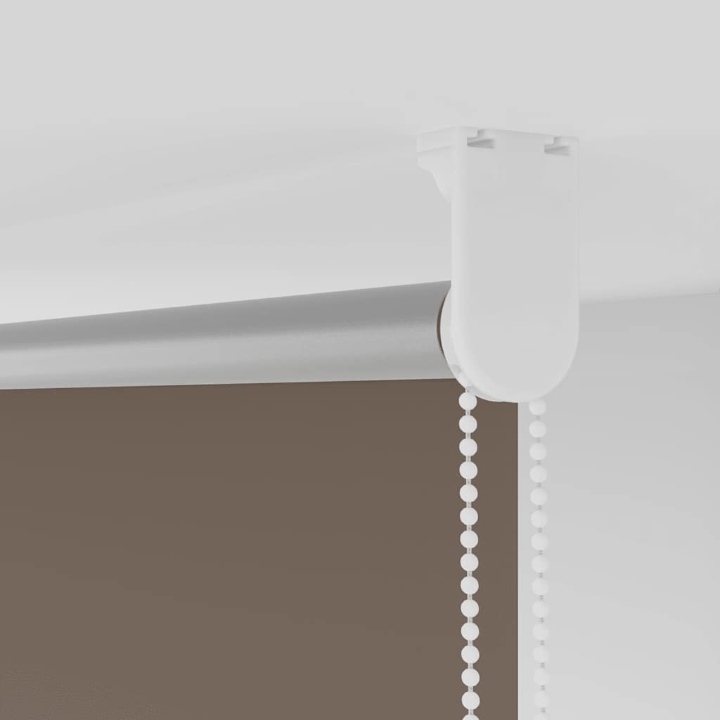 Rolo zavjesa za zamračivanje boje kave 135x210 cm Širina tkanine 131,6 cm Poliester