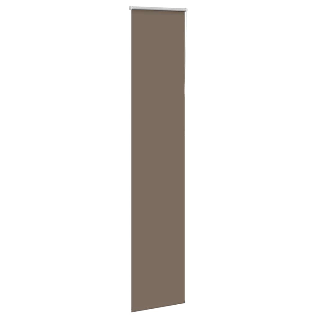 Rolo zavjesa za zamračivanje boje kave 45x230 cm Širina tkanine 40,7 cm Poliester