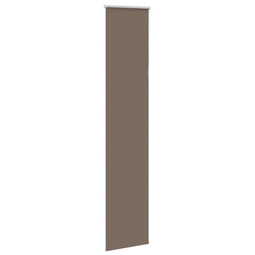 Rolo zavjesa za zamračivanje boje kave 50x230 cm Širina tkanine 45,7 cm Poliester