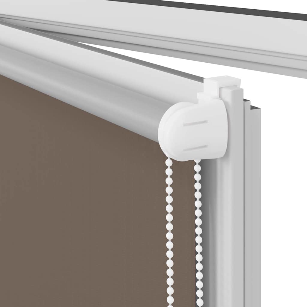 Rolo zavjesa za zamračivanje boje kave 60x230 cm Širina tkanine 55,7 cm Poliester