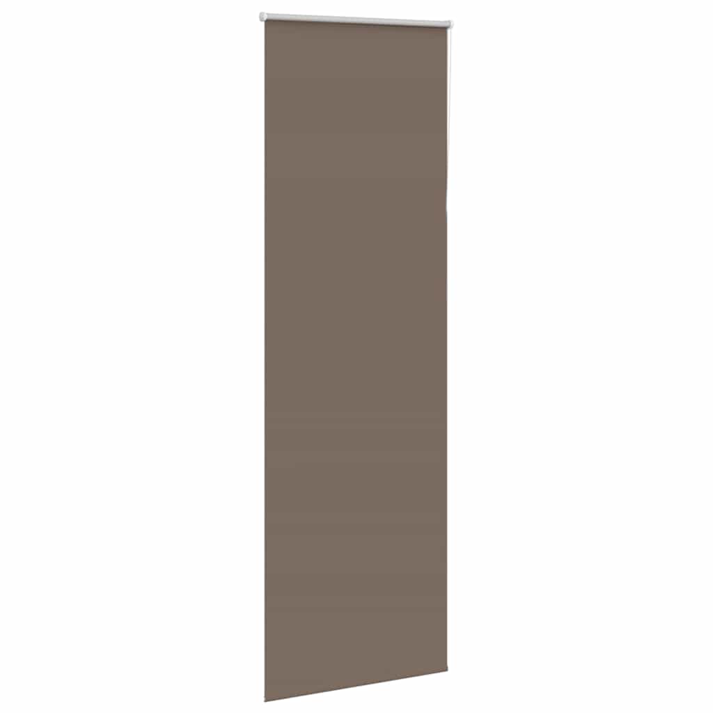 Rolo zavjesa za zamračivanje boje kave 70x230 cm Širina tkanine 65,7 cm Poliester