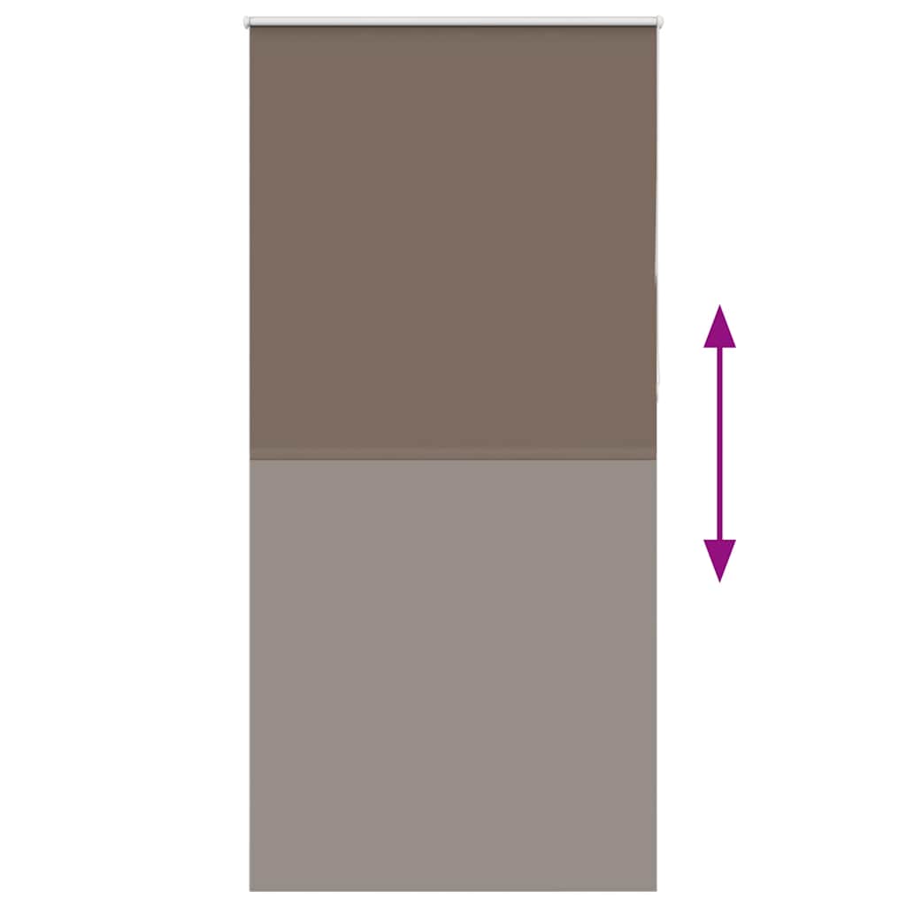 Rolo zavjesa Blackout Coffee 100x230 cm Širina tkanine 95,7 cm