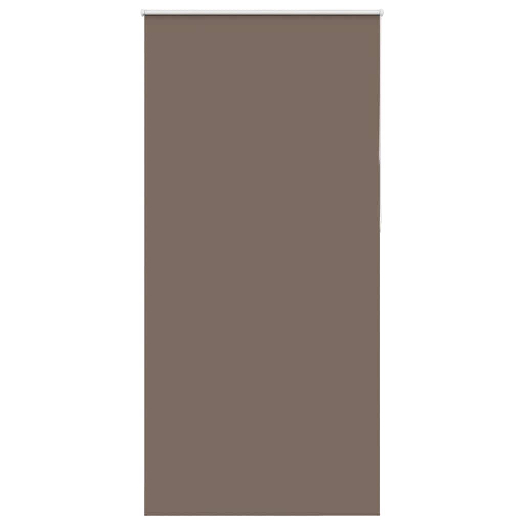 Rolo zavjesa za zamračivanje boje kave 105x230 cm Širina tkanine 100,7 cm Poliester