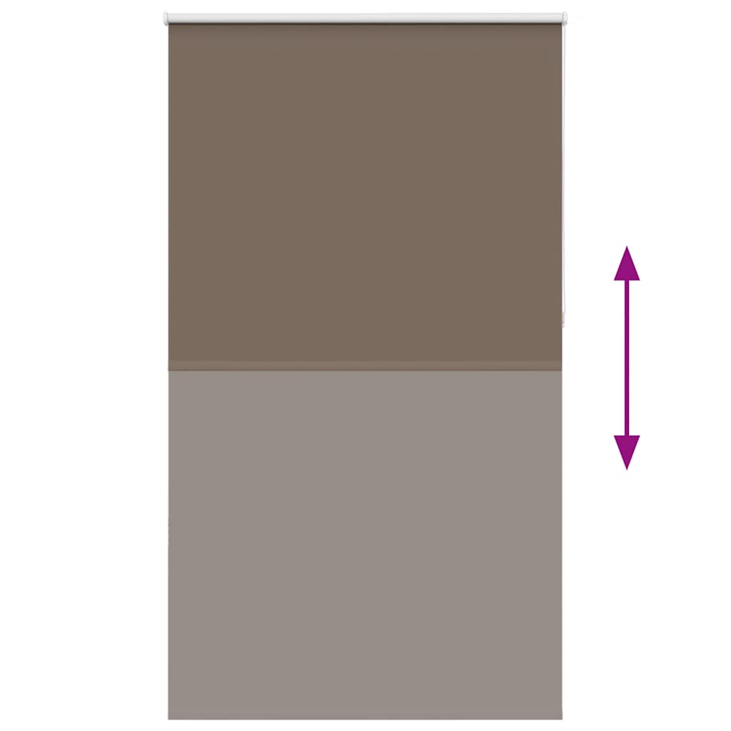 Rolo zavjesa Blackout Coffee 120x230 cm Širina tkanine 116,6 cm