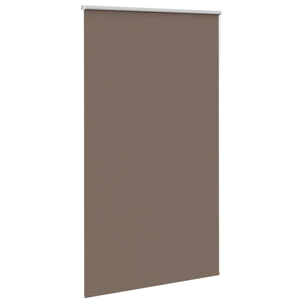 Rolo zavjesa za zamračivanje boje kave 125x230 cm Širina tkanine 121,6 cm Poliester