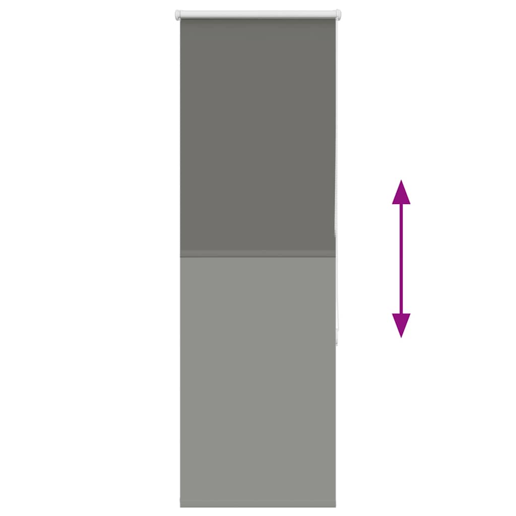 Rolo zavjesa Blackout siva 40x130 cm Širina tkanine 35,7 cm