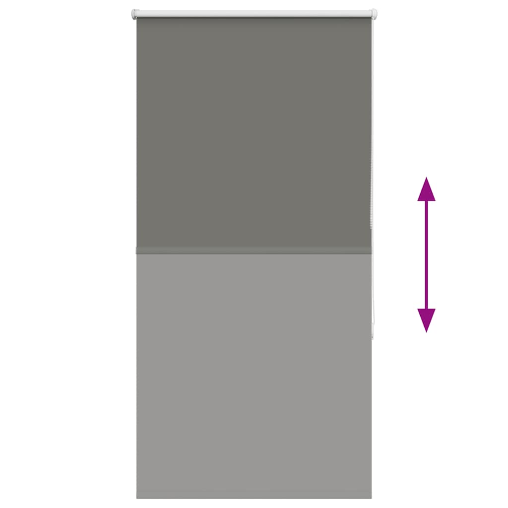Rolo zavjesa Blackout siva 70x130 cm Širina tkanine 65,7 cm