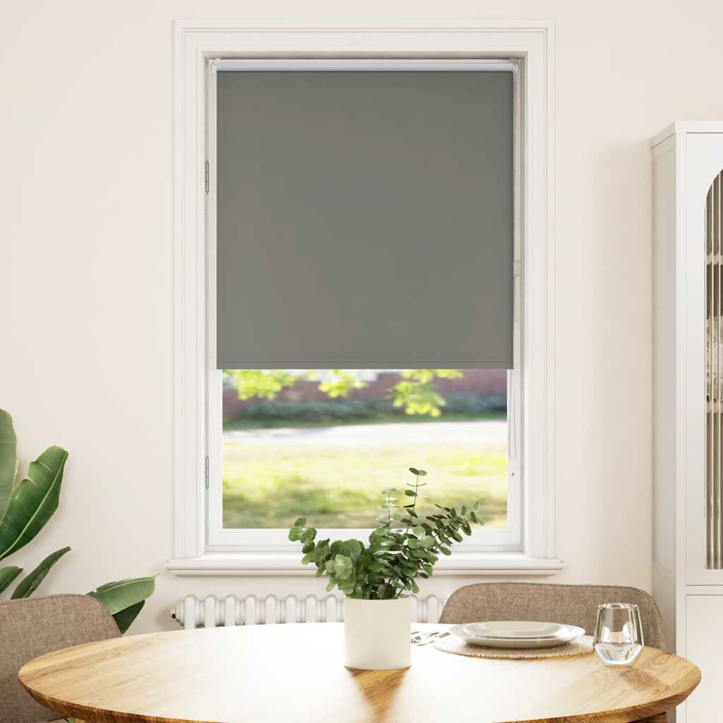 Rolo zavjesa Blackout siva 85x130 cm Širina tkanine 80,7 cm