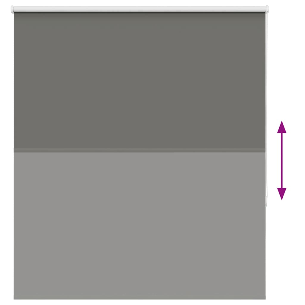 Rolo zavjesa Blackout siva 125x130 cm Širina tkanine 121,6 cm