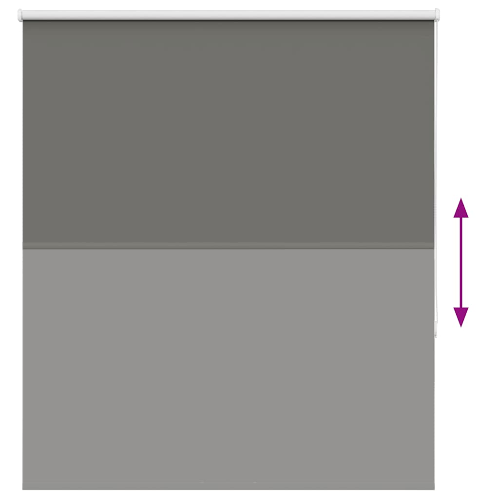 Rolo zavjesa Blackout siva 135x130 cm Širina tkanine 131,6 cm