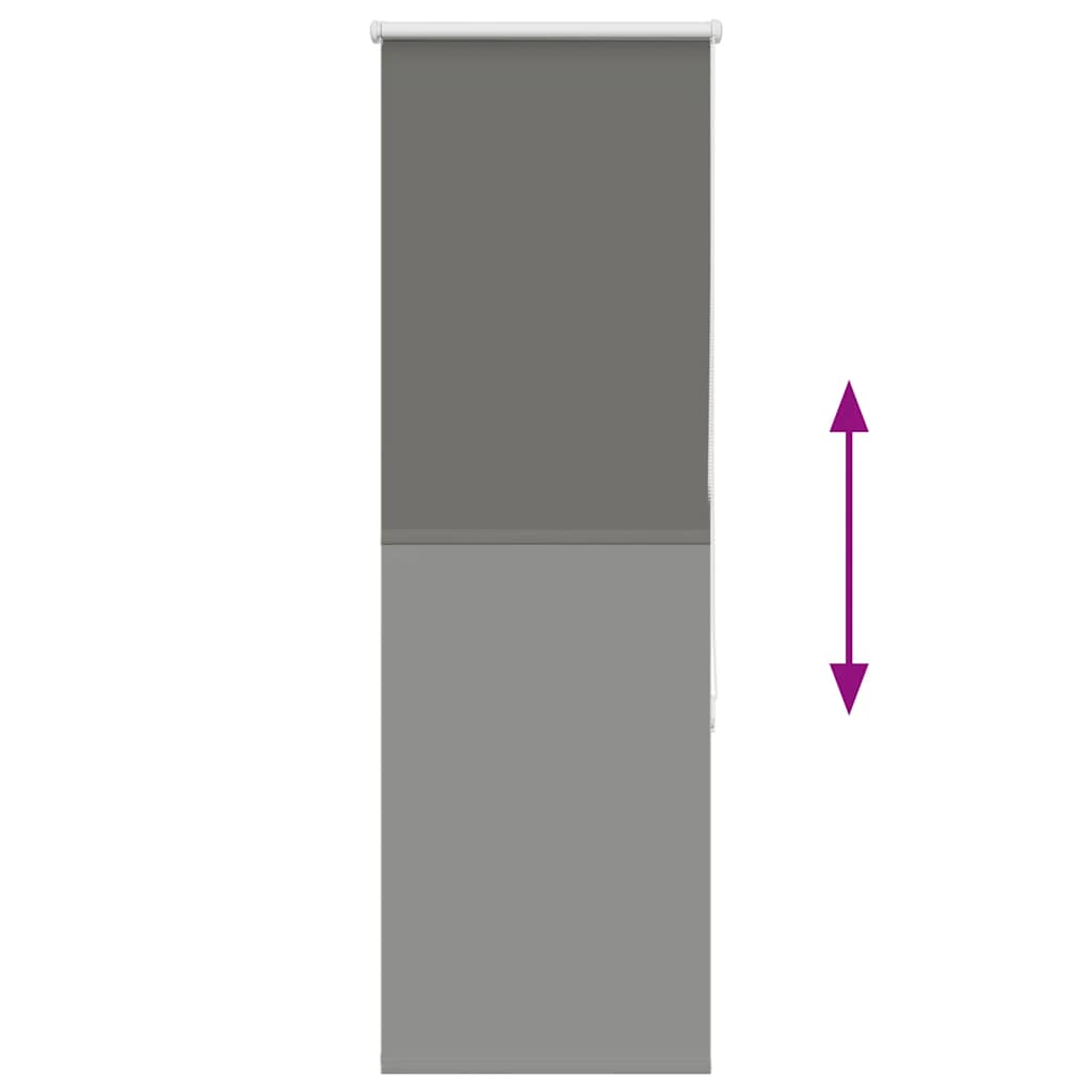 Rolo zavjesa Blackout siva 60x150 cm Širina tkanine 55,7 cm