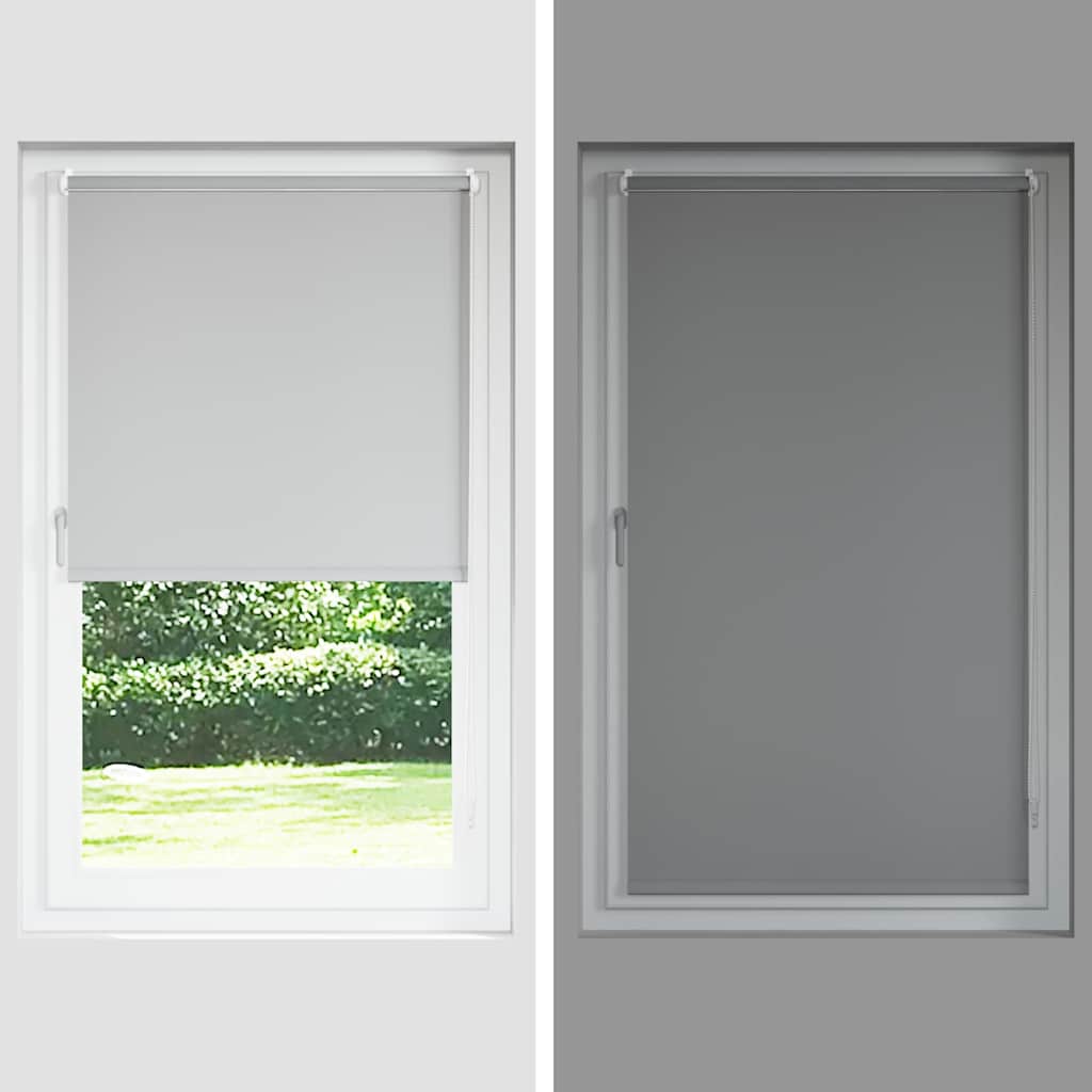 Rolo zavjesa Blackout siva 60x150 cm Širina tkanine 55,7 cm
