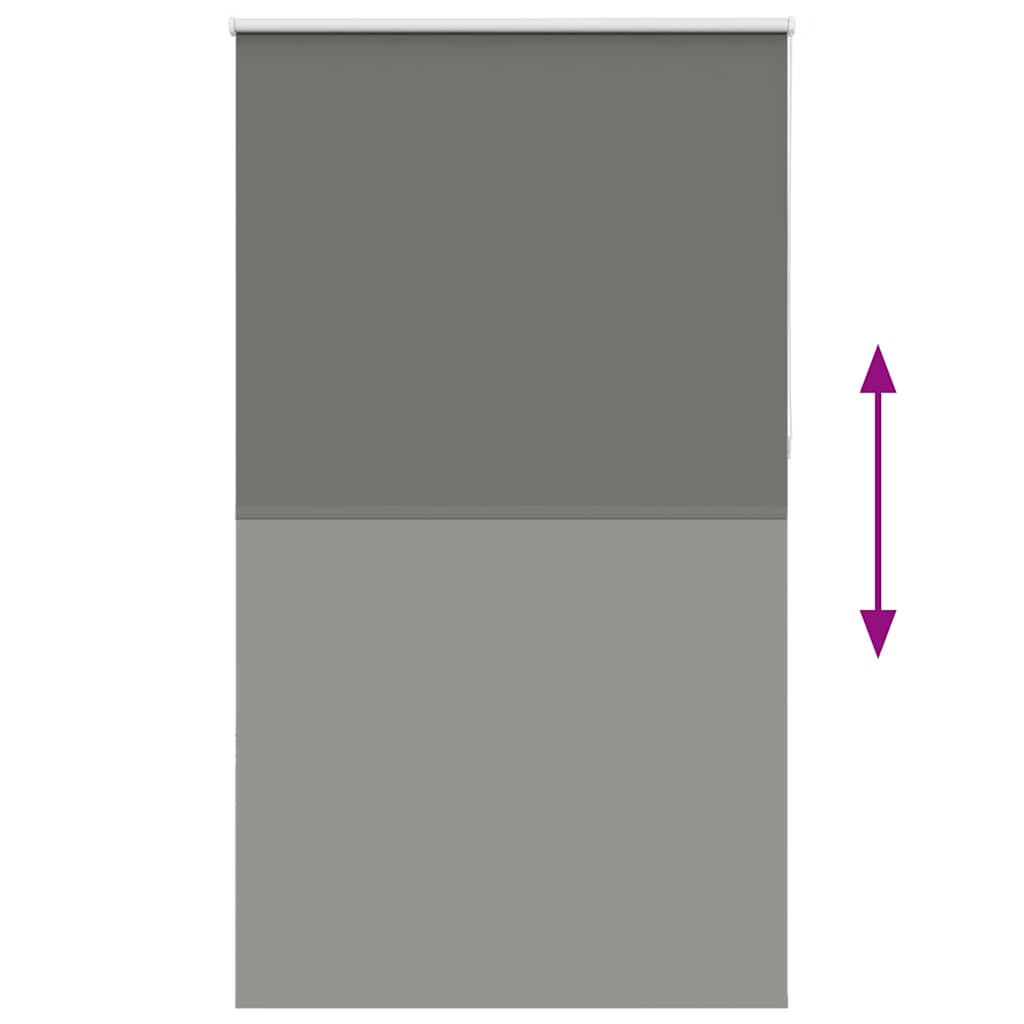 Rolo zavjesa Blackout siva 125x210 cm Širina tkanine 121,6 cm