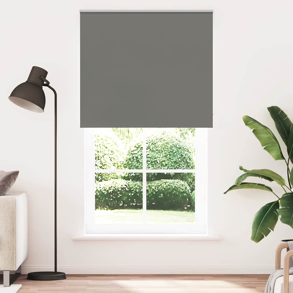Rolo zavjesa Blackout siva 130x210 cm Širina tkanine 126,6 cm