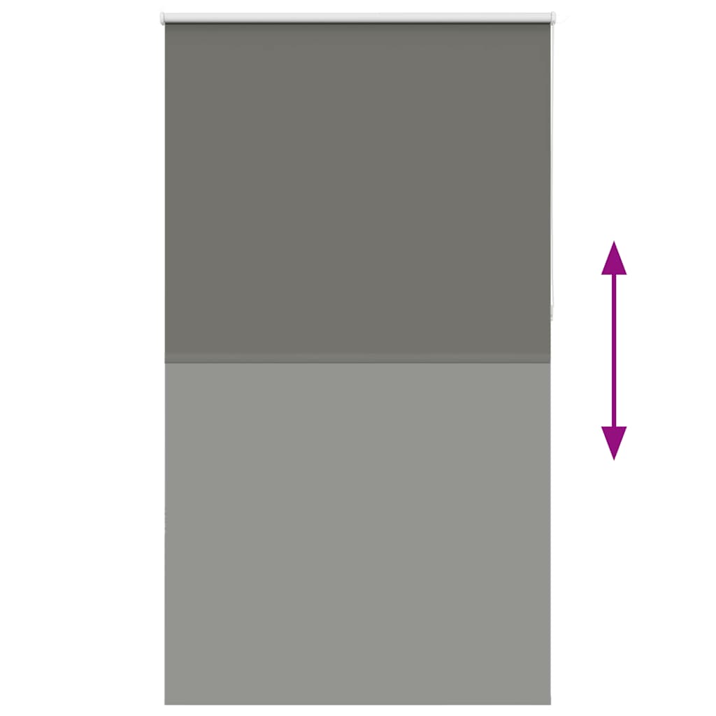 Rolo zavjesa Blackout siva 135x210 cm Širina tkanine 131,6 cm