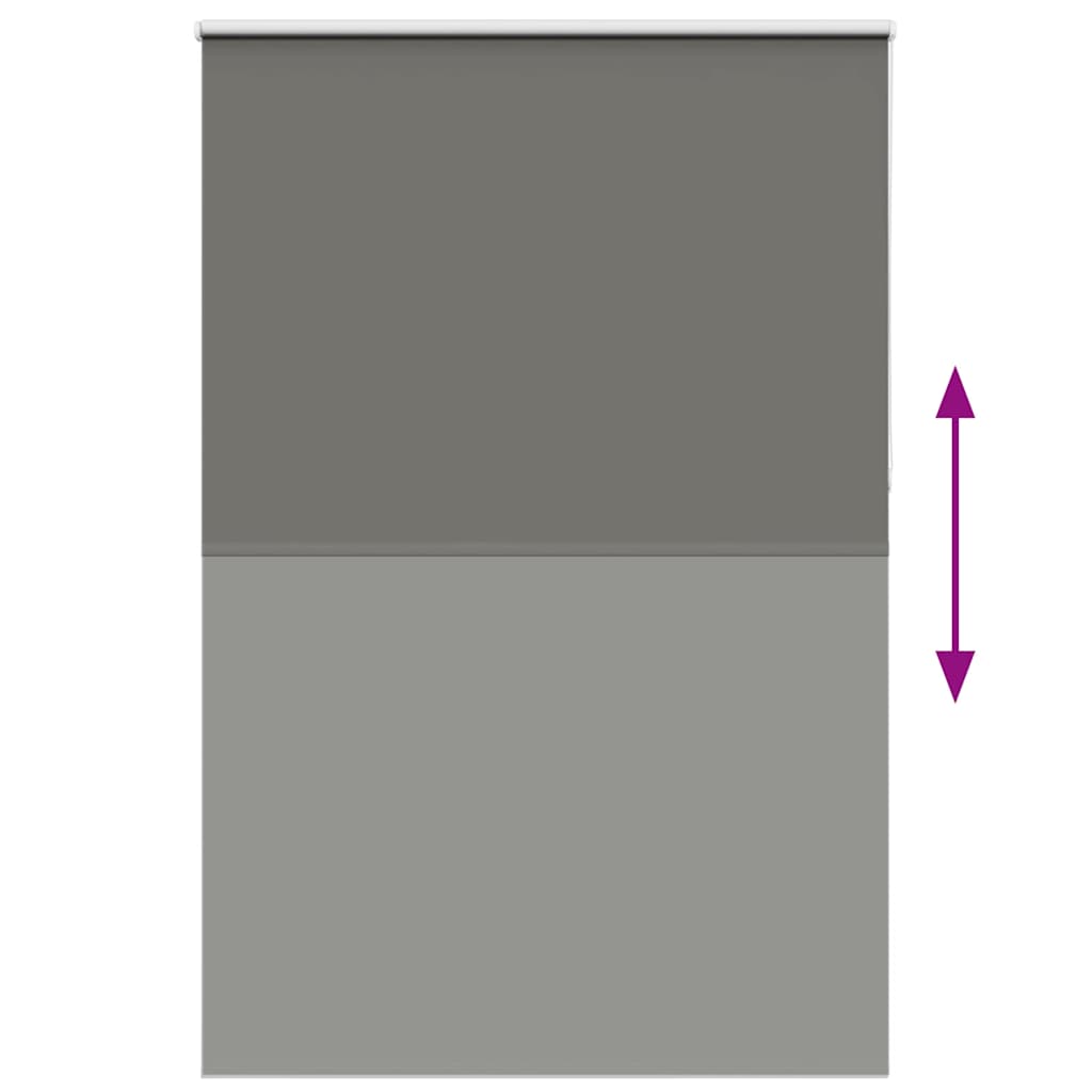 Rolo zavjesa Blackout siva 150x210 cm Širina tkanine 146,6 cm