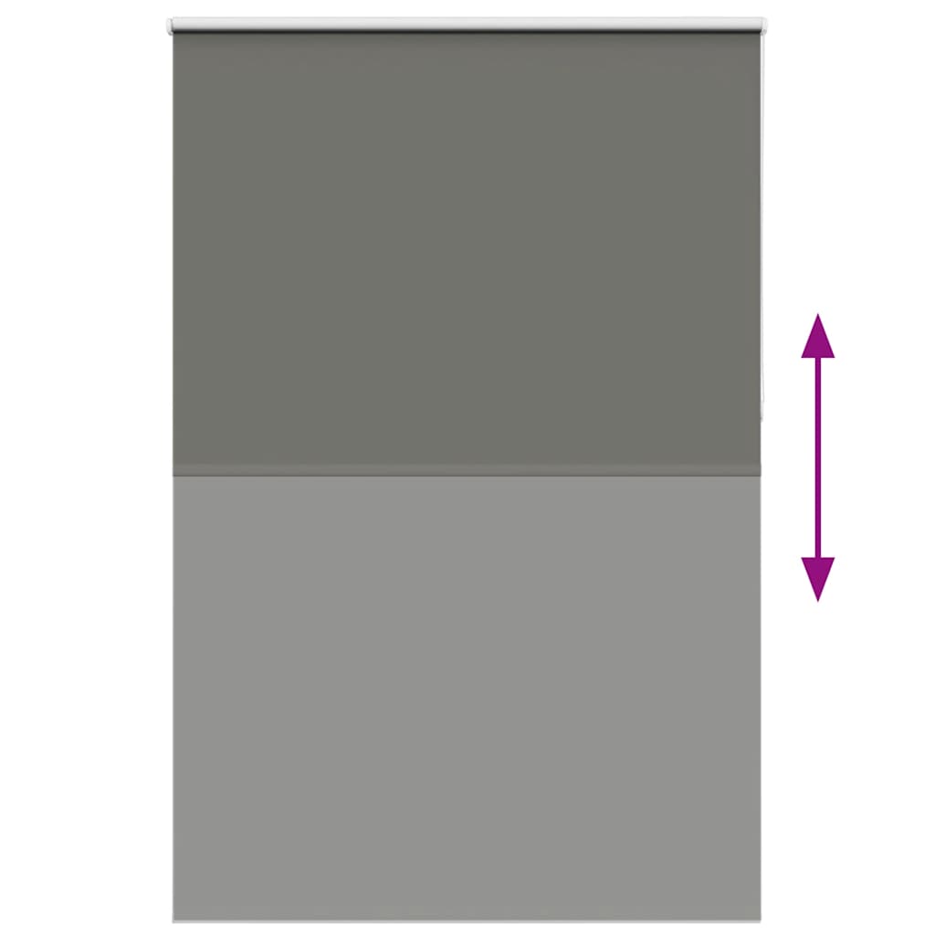 Rolo zavjesa Blackout siva 160x210 cm Širina tkanine 156,6 cm