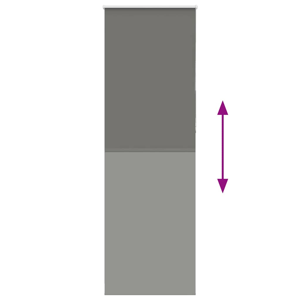 Rolo zavjesa Blackout siva 70x230 cm Širina tkanine 65,7 cm