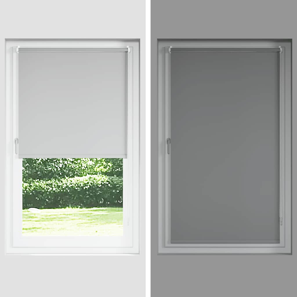 Rolo zavjesa Blackout siva 90x230 cm Širina tkanine 85,7 cm
