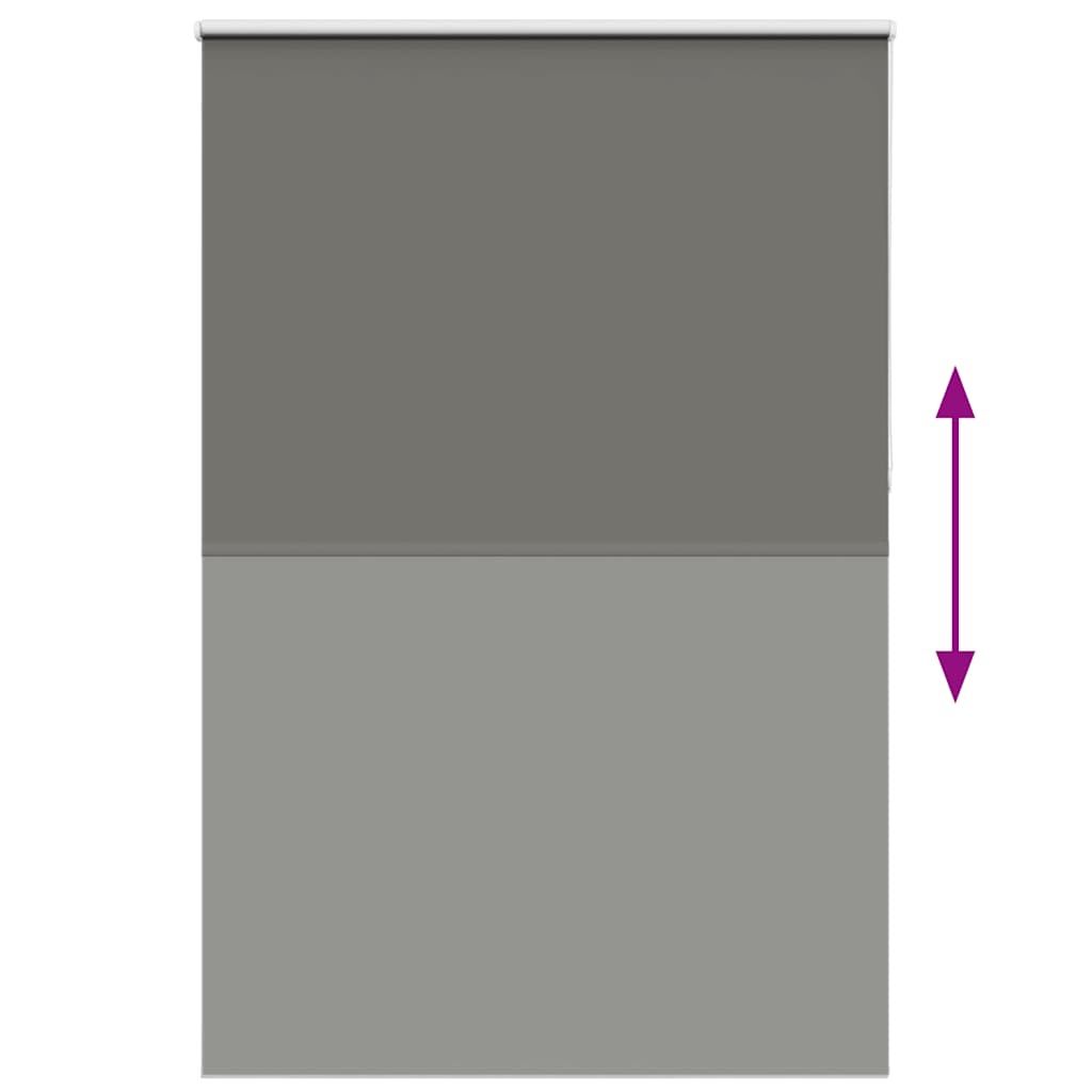 Rolo zavjesa Blackout siva 160x230 cm Širina tkanine 156,6 cm