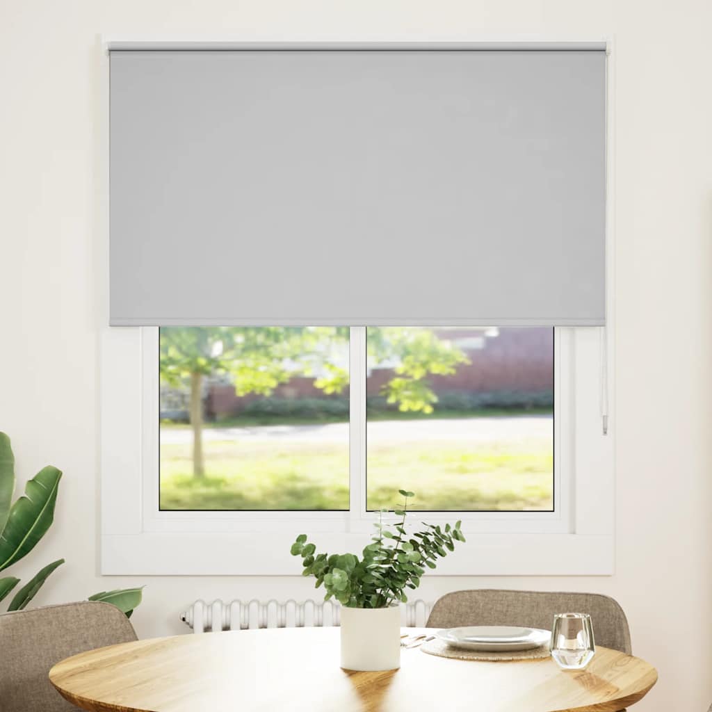 Rolo zavjesa Blackout svijetlo siva 120x175 cm Širina tkanine