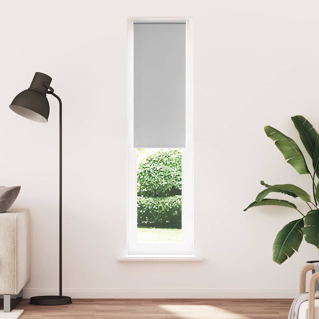 Rolo zavjesa Blackout svijetlo siva 40x210 cm Širina tkanine