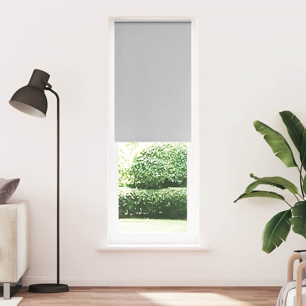 Rolo zavjesa Blackout svijetlo siva 80x210 cm Širina tkanine
