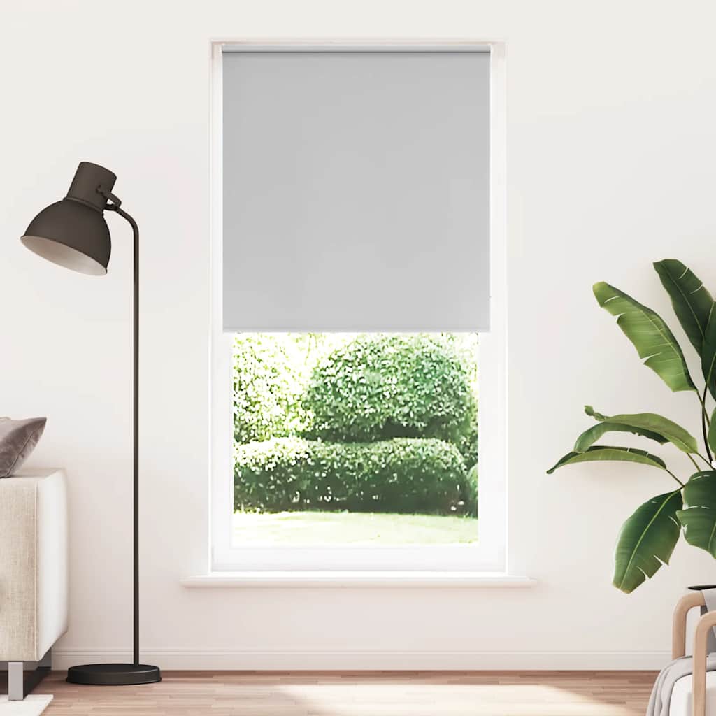 Rolo zavjesa Blackout svijetlo siva 100x210 cm Širina tkanine