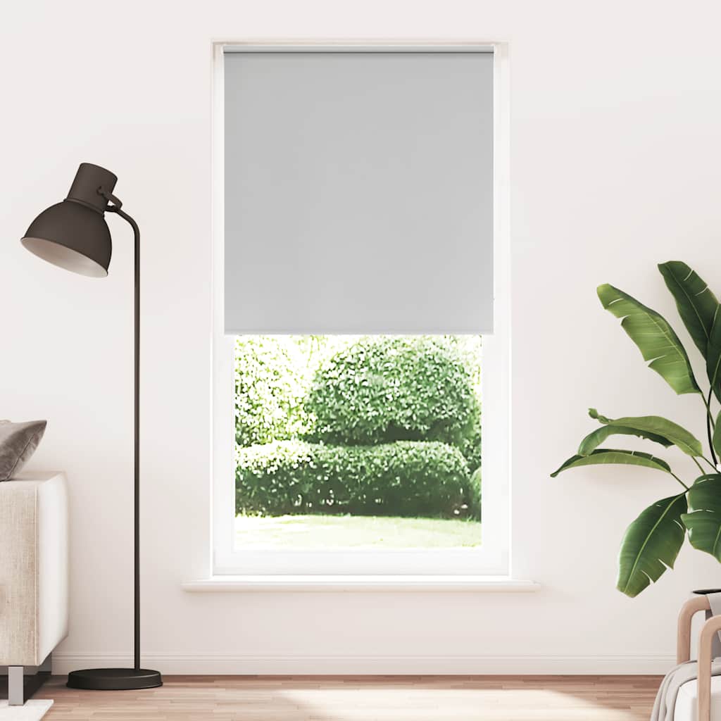 Rolo zavjesa Blackout svijetlo siva 110x210 cm Širina tkanine