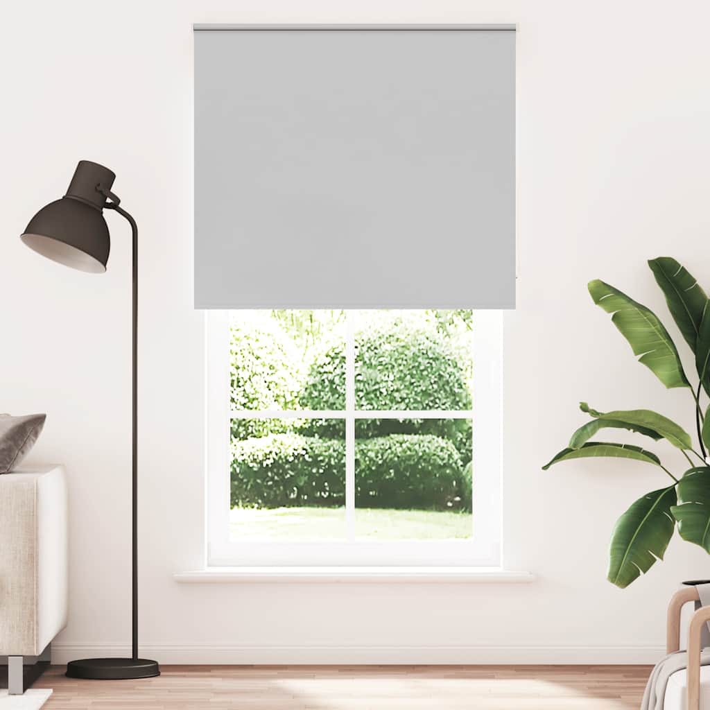 Rolo zavjesa Blackout svijetlo siva 140x210 cm Širina tkanine