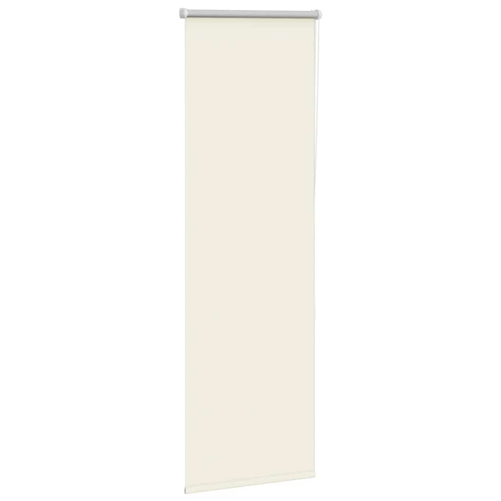 Rolo zavjesa za zamračivanje prljavo bijela 40x175 cm Širina tkanine 35,7 cm Poliester