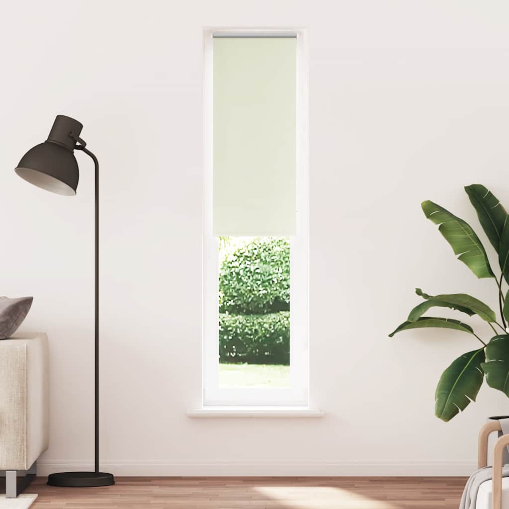 Rolo zavjesa za zamračivanje prljavo bijela 60x230 cm Širina tkanine 55,7 cm Poliester