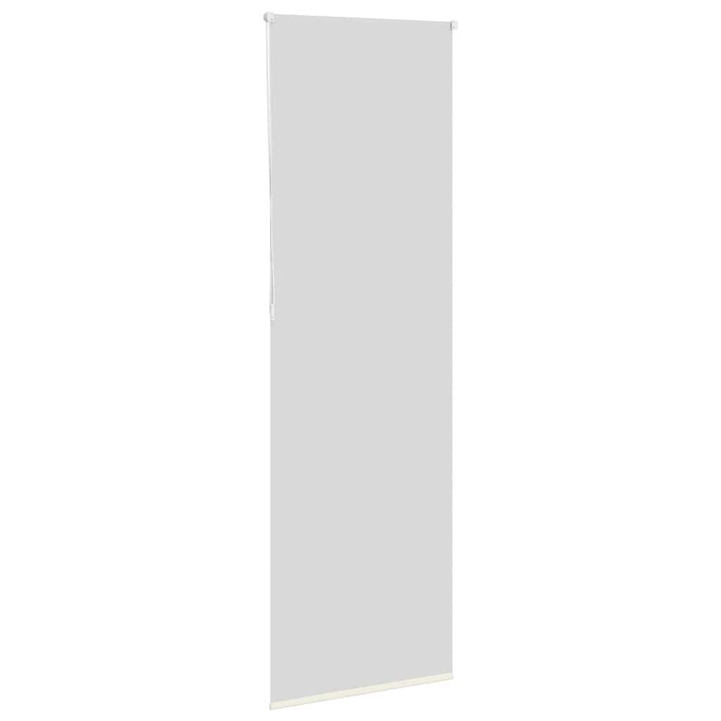 Rolo zavjesa za zamračivanje prljavo bijela 65x230 cm Širina tkanine 60,7 cm Poliester