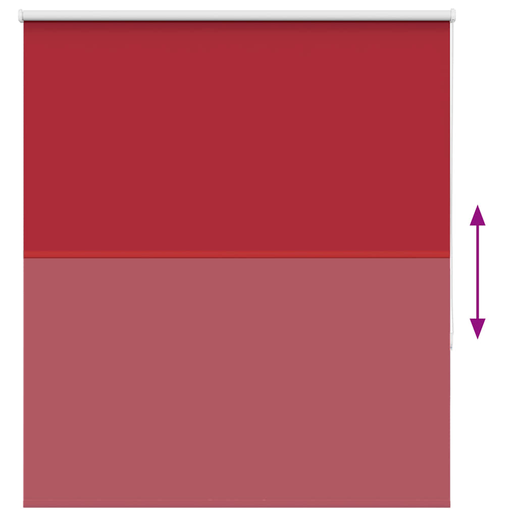 Rolo zavjesa Blackout crvena 125x150 cm Širina tkanine 121,6 cm