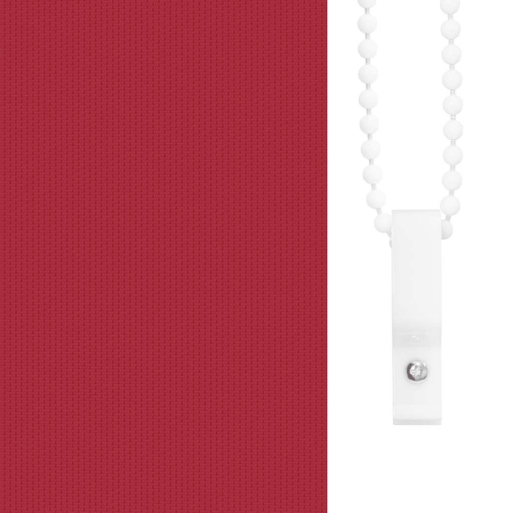 Rolo zavjesa Blackout crvena 125x150 cm Širina tkanine 121,6 cm