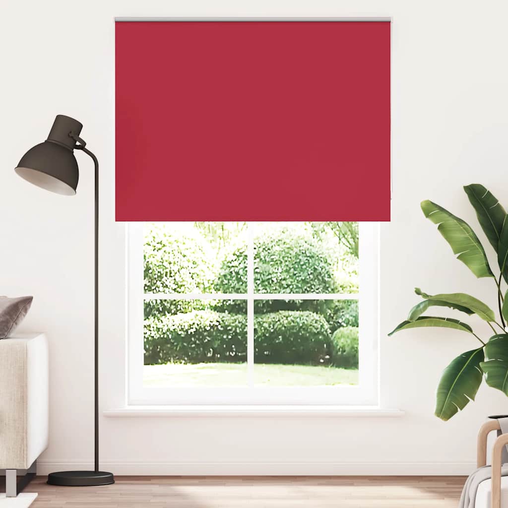Rolo zavjesa Blackout crvena 160x210 cm Širina tkanine 156,6 cm