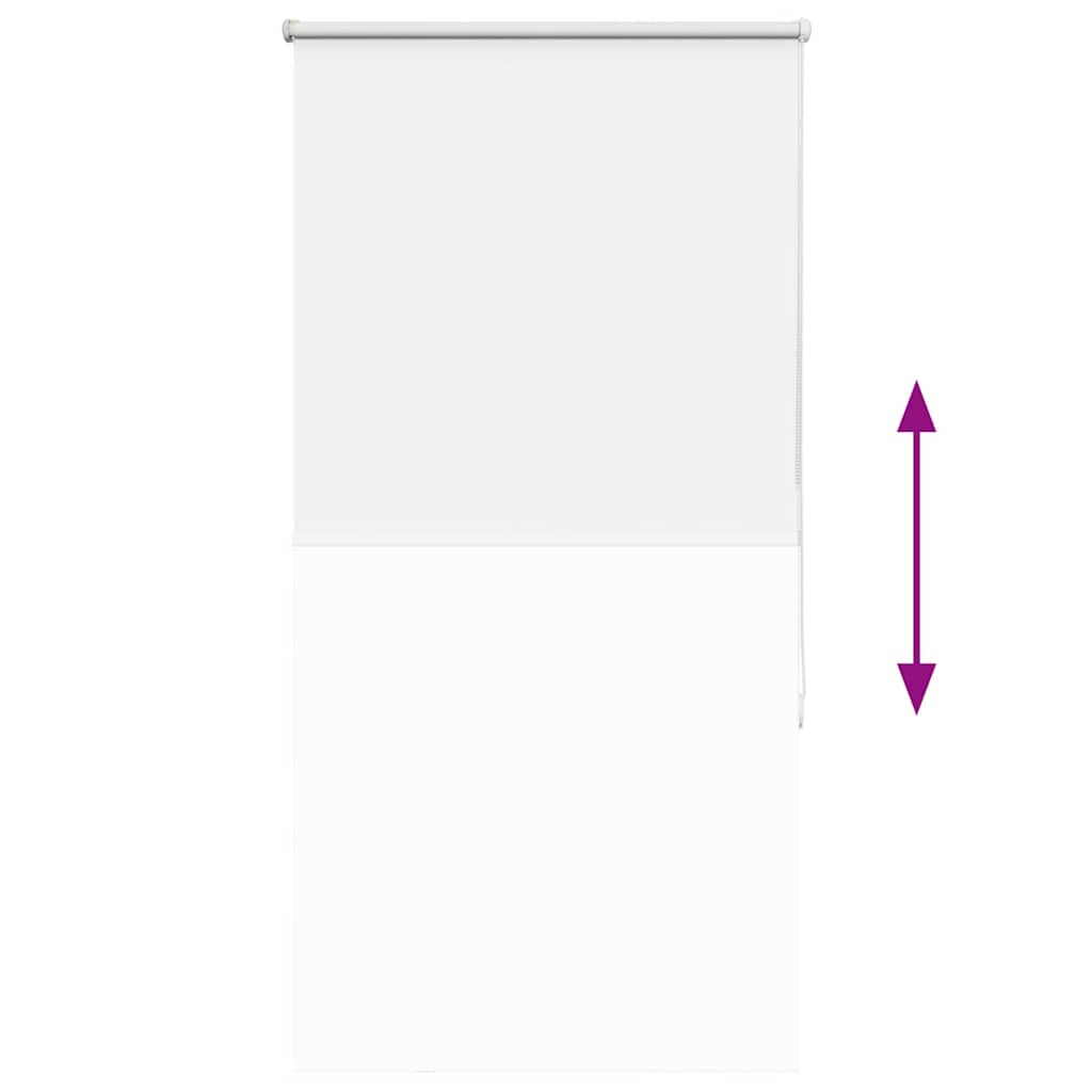 Rolo zavjesa Blackout bijela 80x150 cm Širina tkanine 75,7 cm