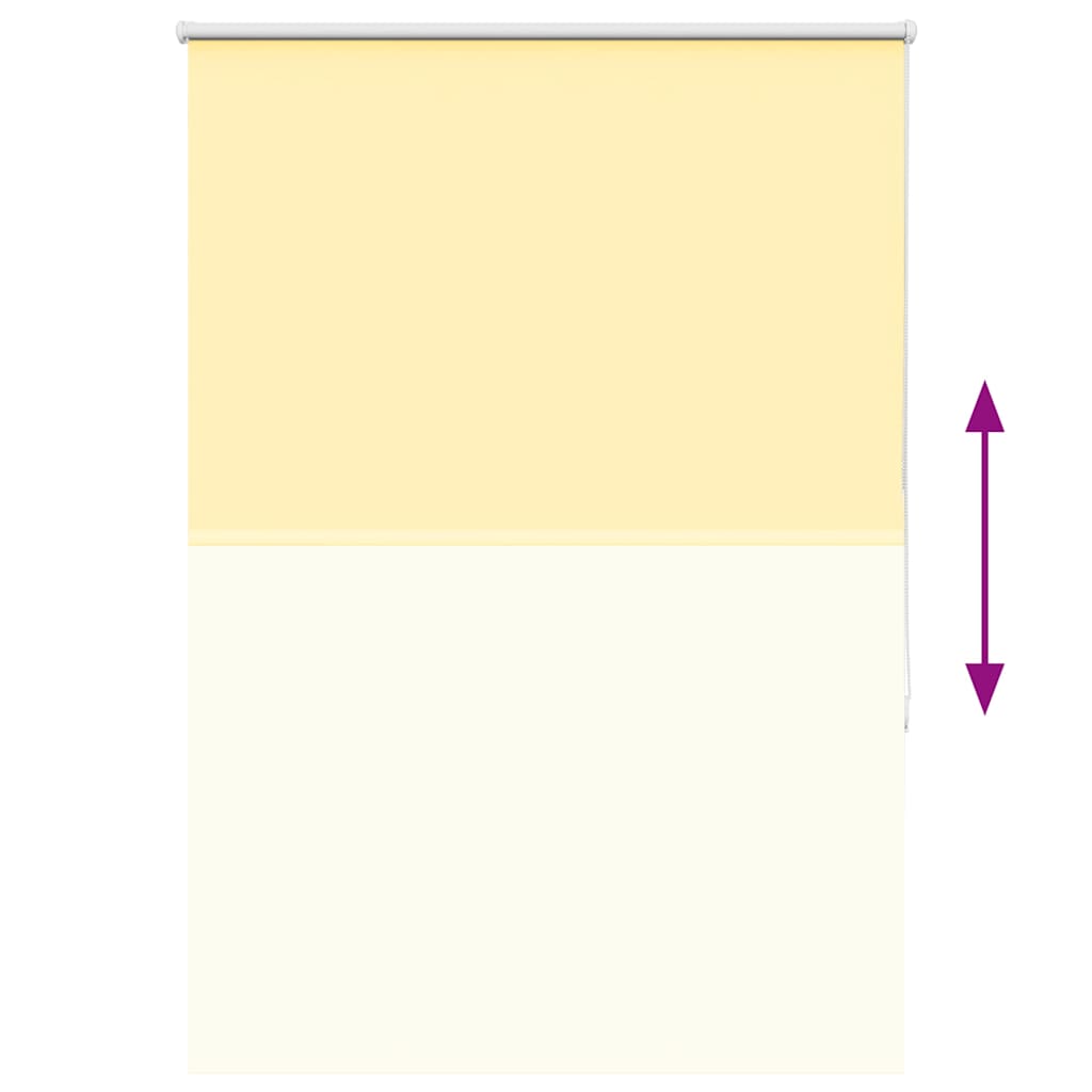Rolo zavjesa Blackout žuta 90x150 cm Širina tkanine 85,7 cm