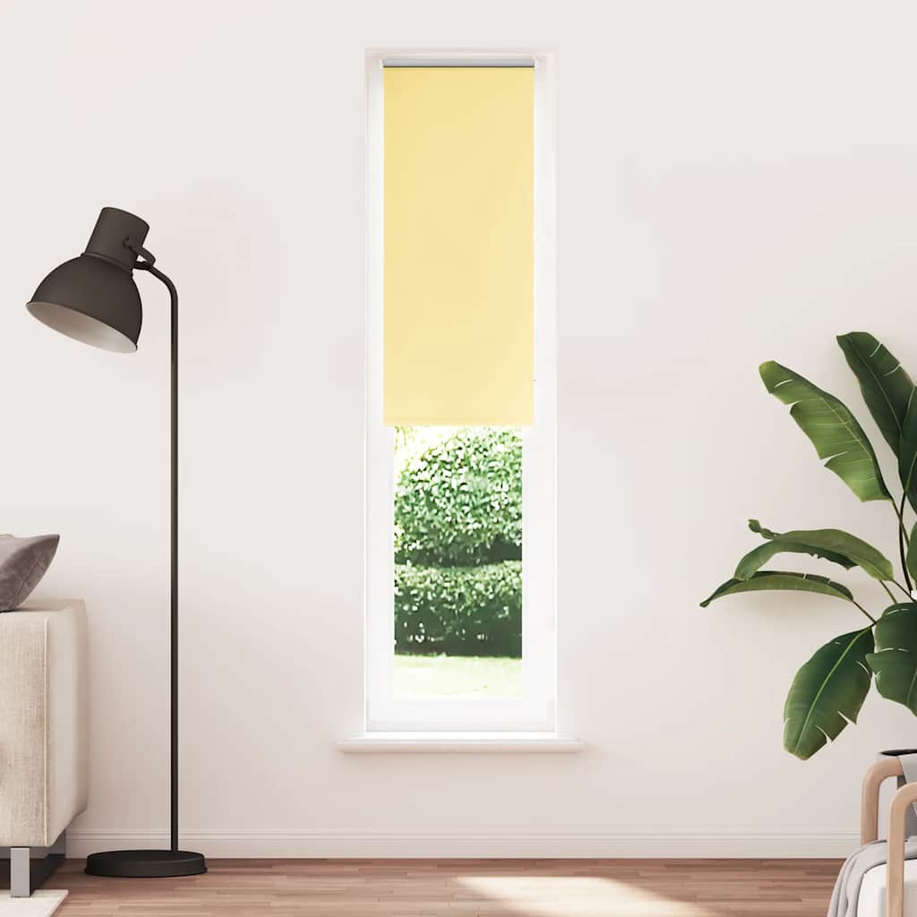 Rolo zavjesa za zamračivanje žuta 55x230 cm širina tkanine 50,7 cm poliester