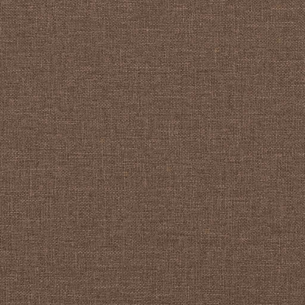 Masažni naslonjač od tkanine smeđi
