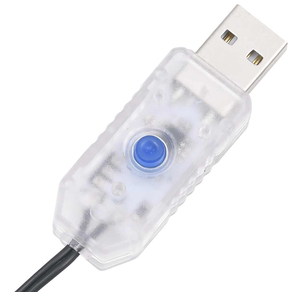 LED božićno drvce 339 LED toplo bijelo 182 cm